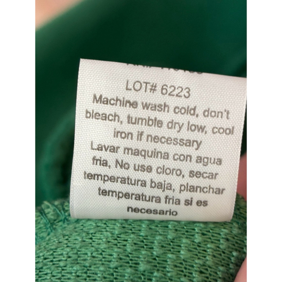 Poof New York Women's Small Green Gnome Merry Christmas Fuzzy Holiday Sweater - Picture 11 of 13